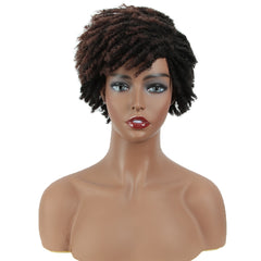 Dread Lock Kinky Short Wig