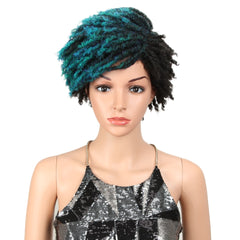 Dread Lock Kinky Short Wig