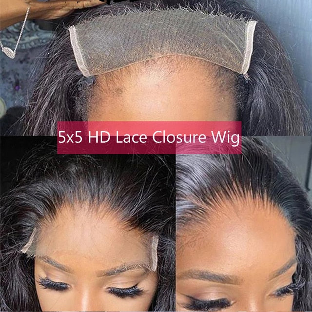 HD DEEP WAVE Transparent Lace Front