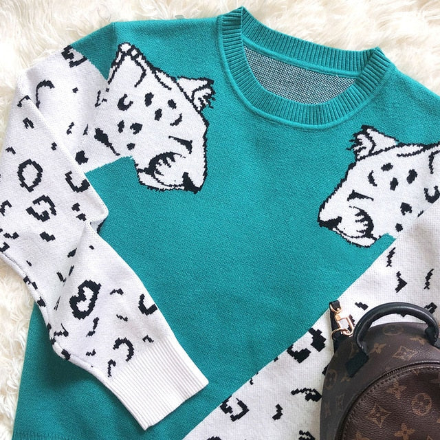 Meow Kitty Sweater For Women