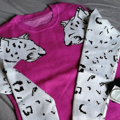 Meow Kitty Sweater For Women