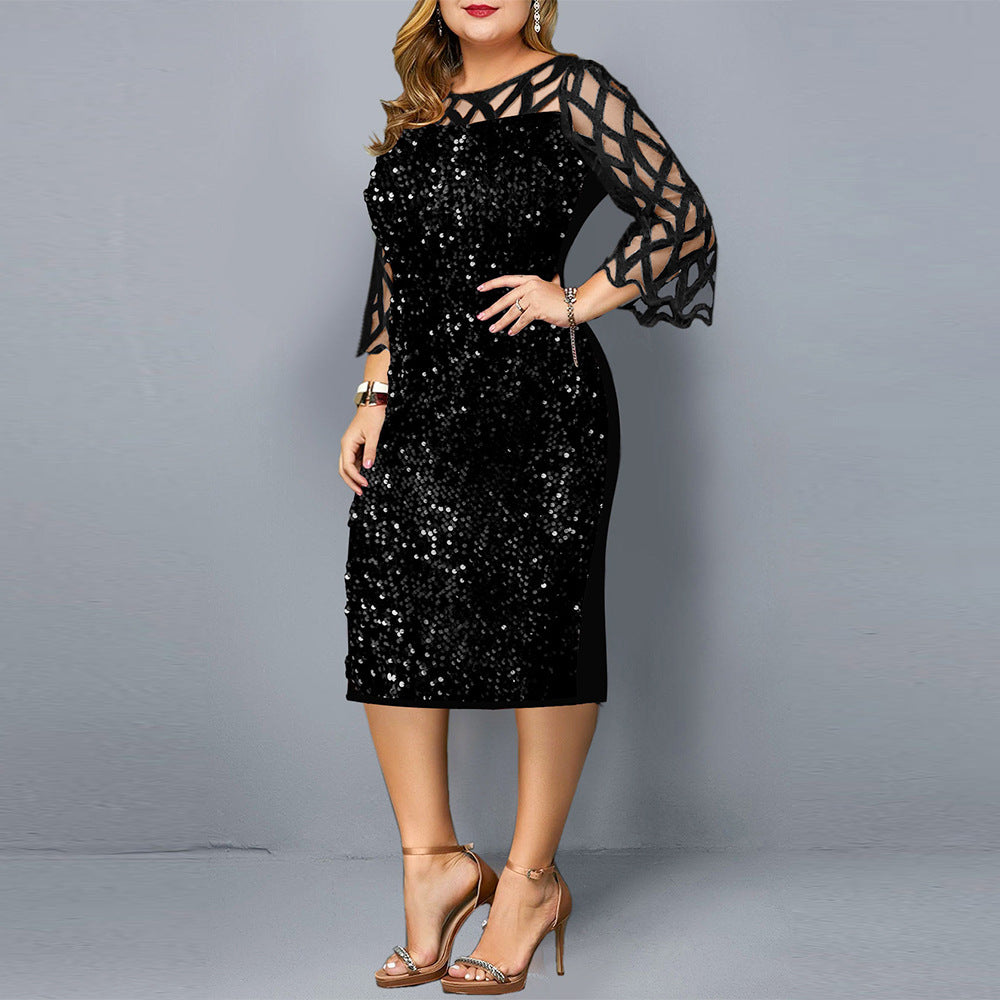 Lace Lovers Plus Size Dress