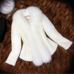 White Fur Baby Winter Coat