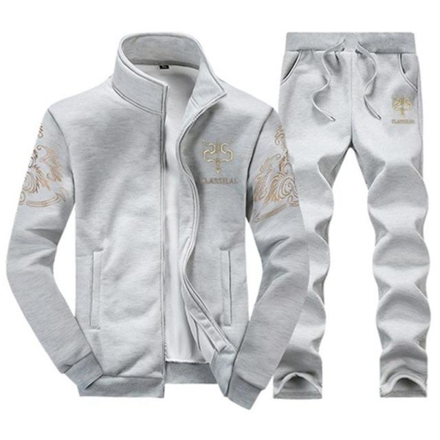 Happiness Is Elegant 2 Piece Men's Sweat Suit