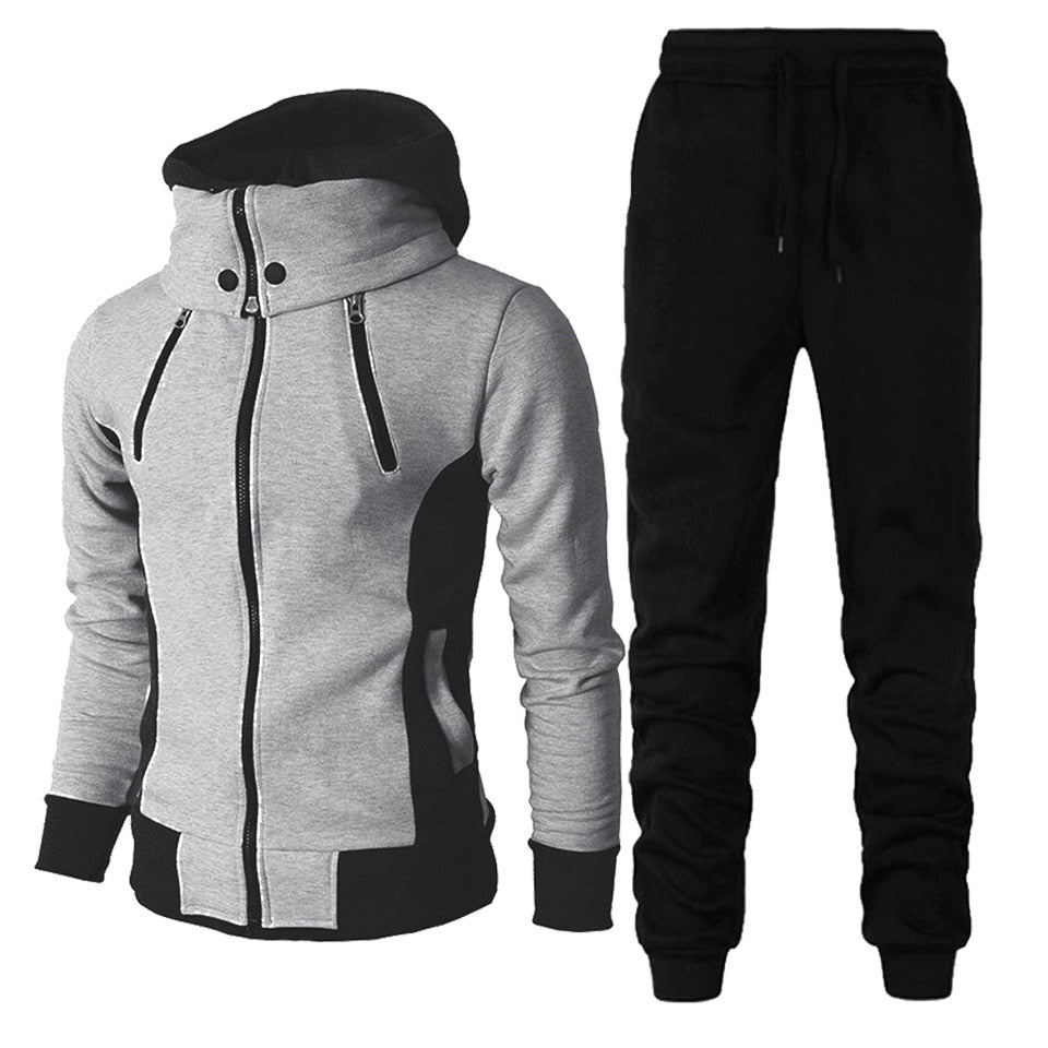 Snap Back 2 Piece Men's Sweatsuit