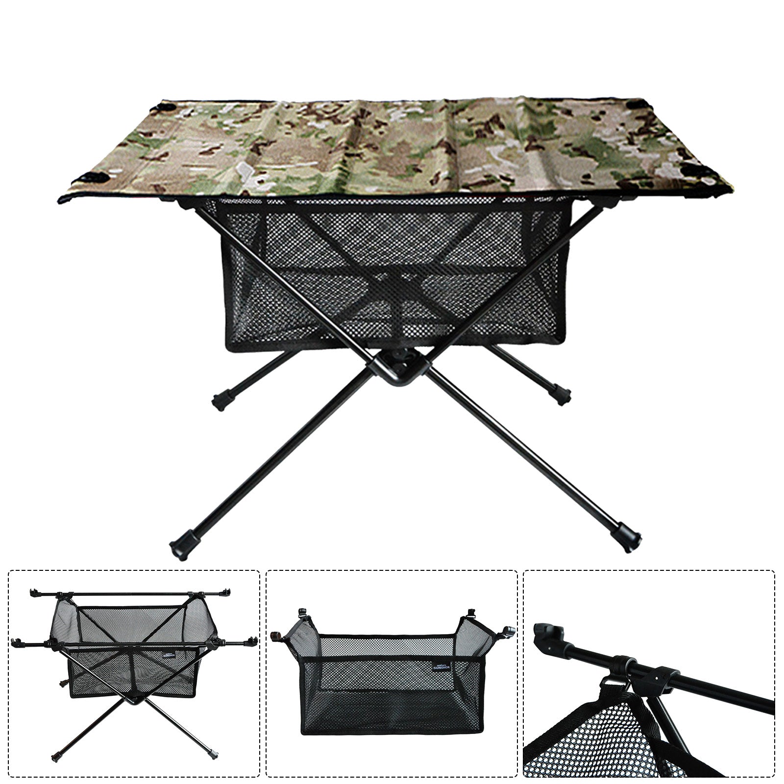 Outdoor Foldable Storage Table