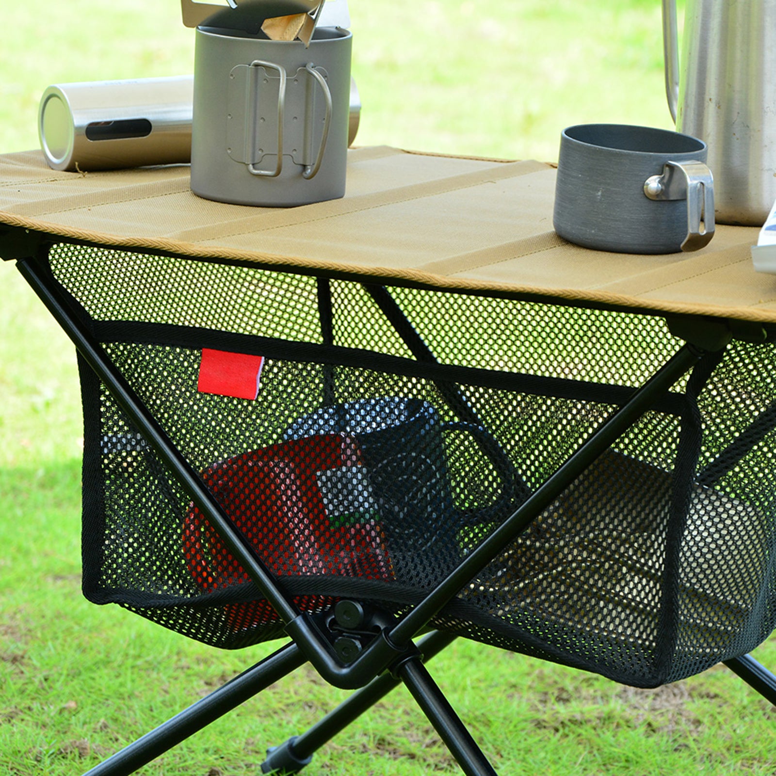 Outdoor Foldable Storage Table