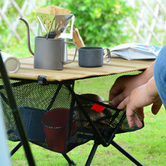 Outdoor Foldable Storage Table