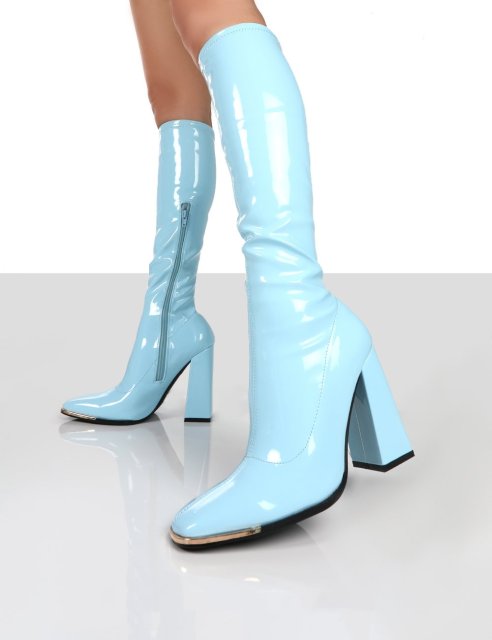 Platform Heel Boots