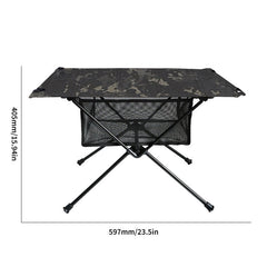 Outdoor Foldable Storage Table