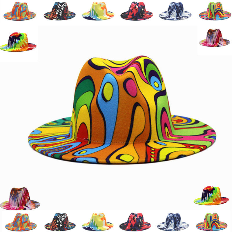 Vibrant Colors Top Hat