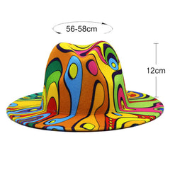 Vibrant Colors Top Hat