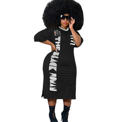 Respect The Black Woman Dress