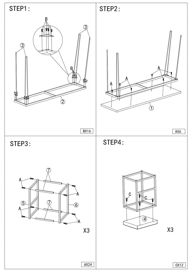 Table And Stool Set