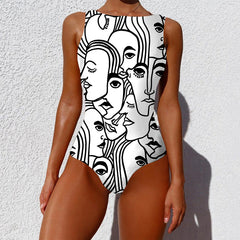 Eye See You... One Piece Swimsuit