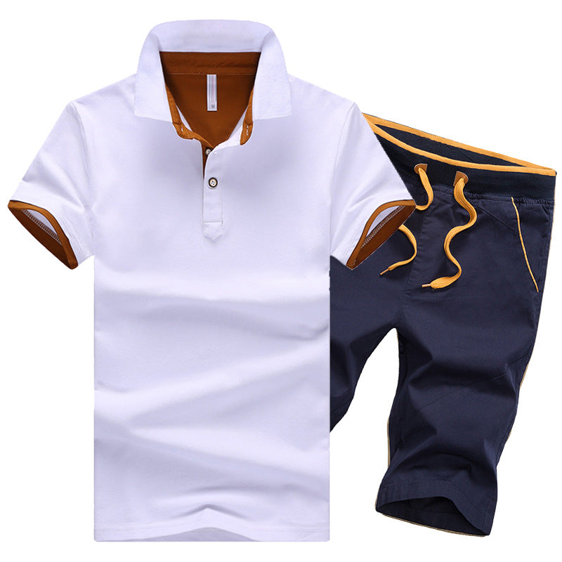 Men's Polo Short Set Goes Up To Plus Sizes