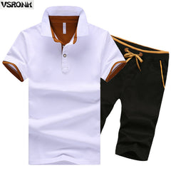 Men's Polo Short Set Goes Up To Plus Sizes