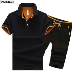 Men's Polo Short Set Goes Up To Plus Sizes