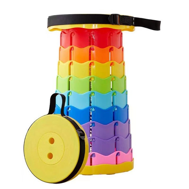 Rainbow Outdoor Folding Stool