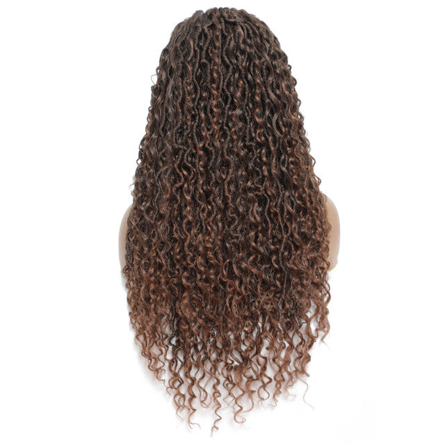 Synthetic Crochet Lock's Lace front Wig