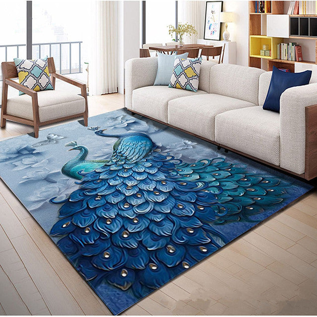 Fabulous Peacock Rug