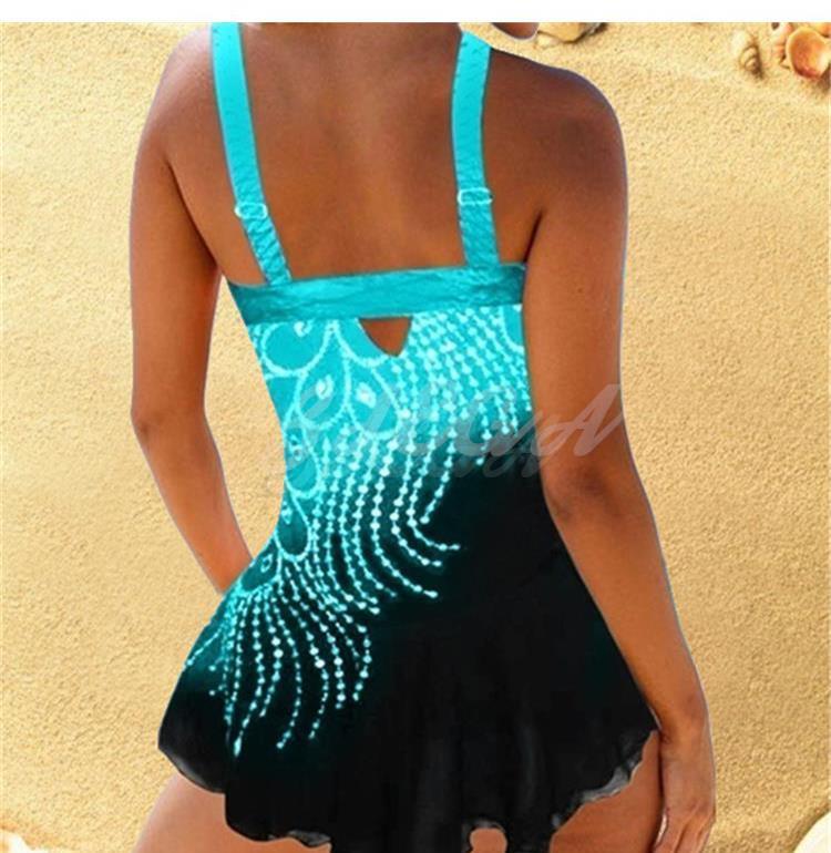 Peacock Me Please 2 Piece Swimsuit