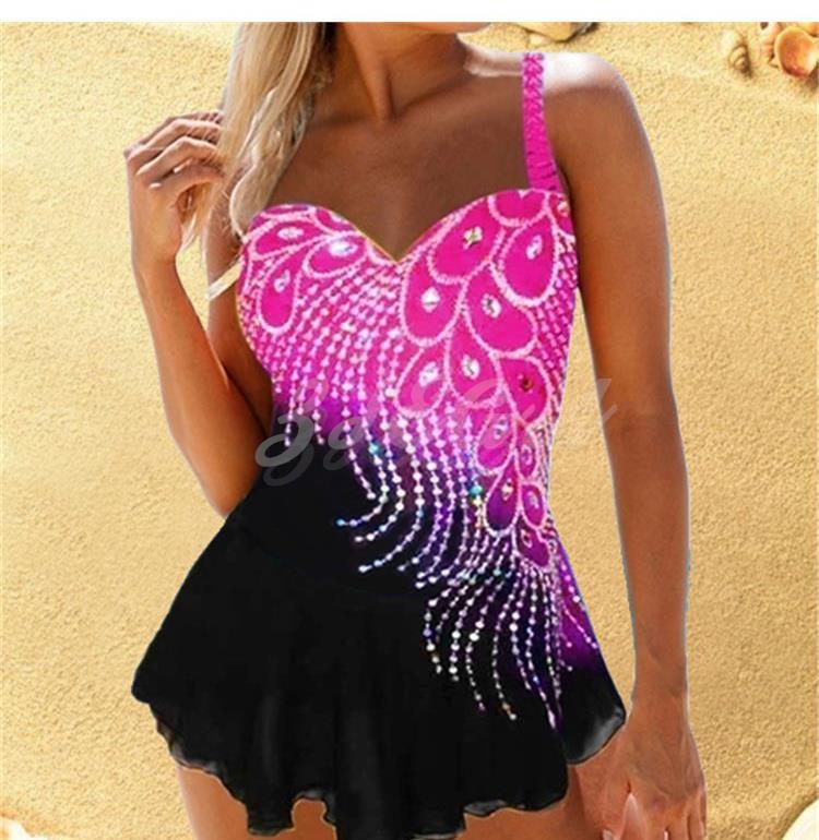 Peacock Me Please 2 Piece Swimsuit