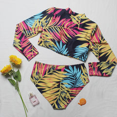 Tropical Love 2 Piece Plus Size Swimsuit