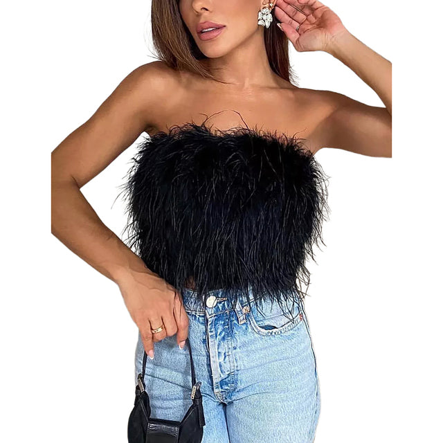 Fash Feather's Crop Top