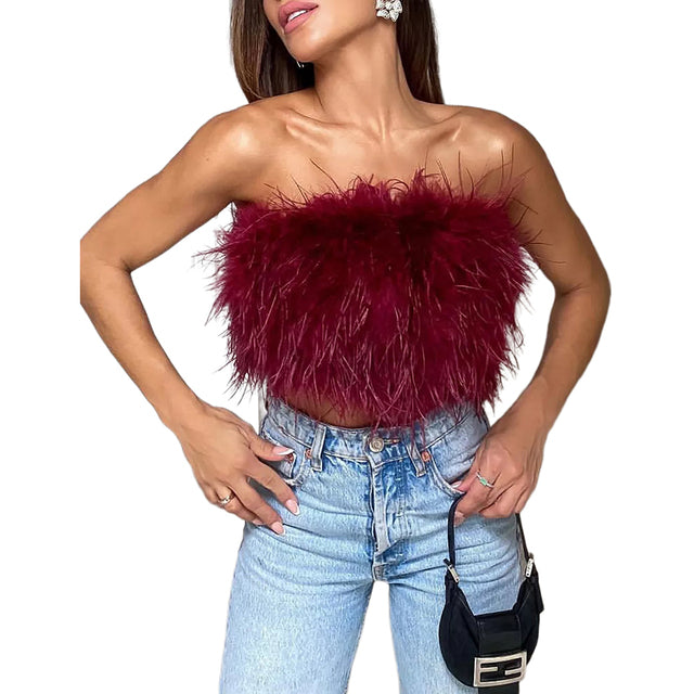 Fash Feather's Crop Top