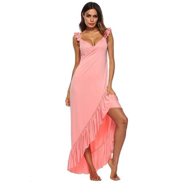 Ruffle Me Up! Swimsuit Cover Up - KeepMeDifferent