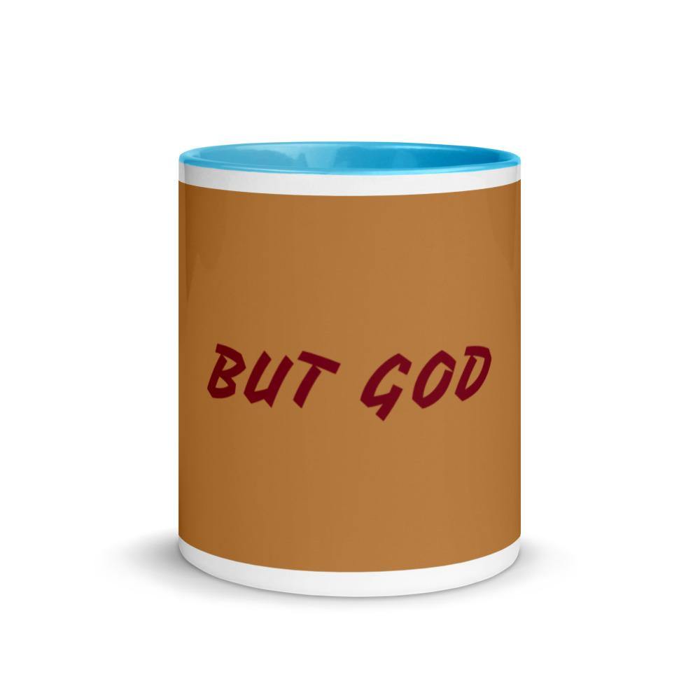 "BUT GOD" Mug with Color Inside - KeepMeDifferent